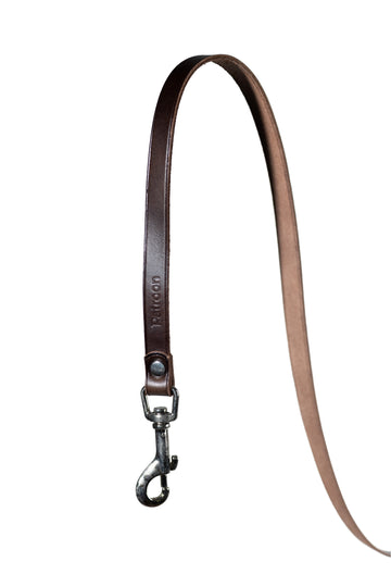 Hundeleine Dark Walnut Short