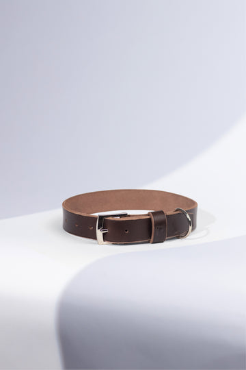 Hundehalsband Dark Walnut